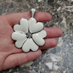 Lia Sophia Whimsy Necklace Heart/Flower